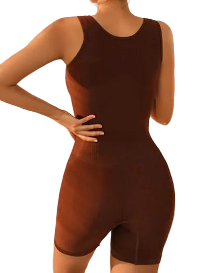 Shapewear-Body mit offenem Brustbereich und formendem Slip