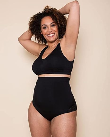 Spitzen High-Waist Shaping Shorts