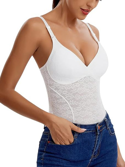 Spitzen-Shapewear-Bodys