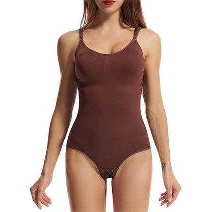 Scoop Neck Shapewear-Body mit Tanga-Schnitt