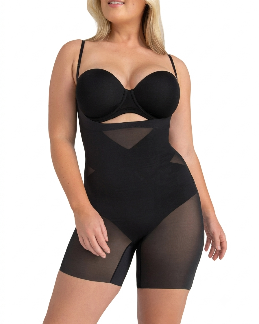 X Cross Body Shaper Bodysuit