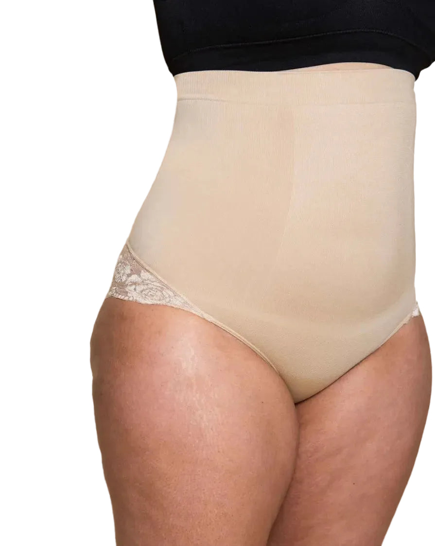 Spitzen High-Waist Shaping Shorts