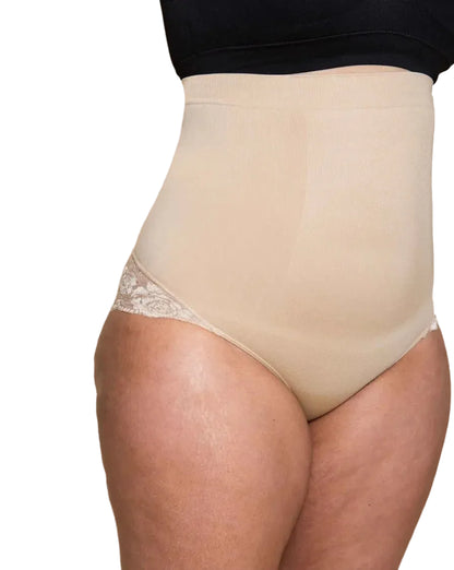 Spitzen High-Waist Shaping Shorts