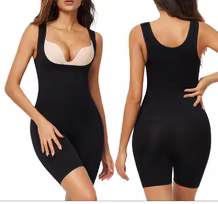 Shapewear-Body mit offenem Brustbereich und formendem Slip