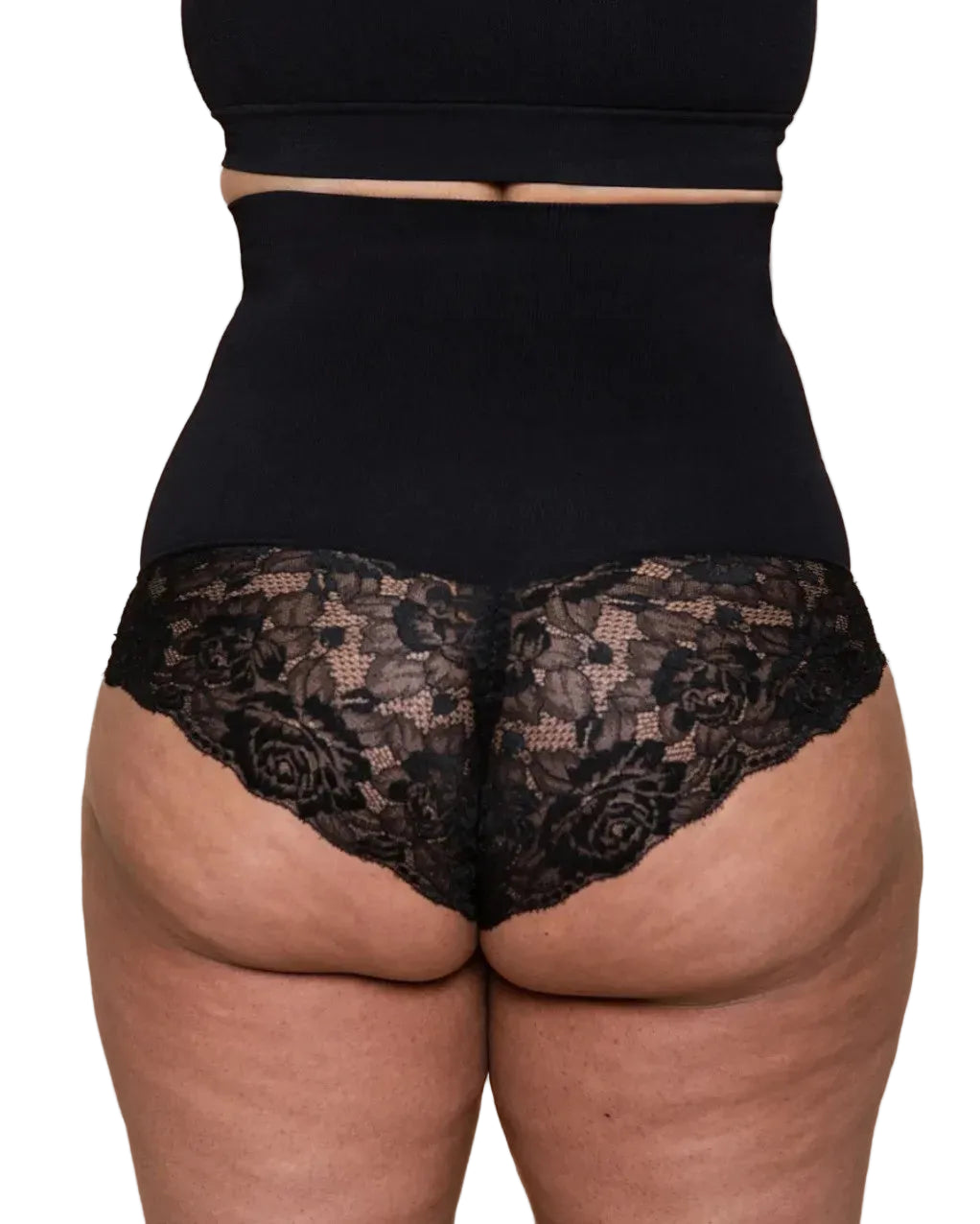 Spitzen High-Waist Shaping Shorts