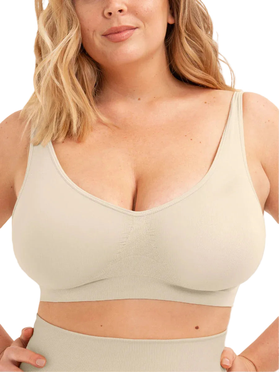 Bequemer Slip-On Bralette ohne Bügel