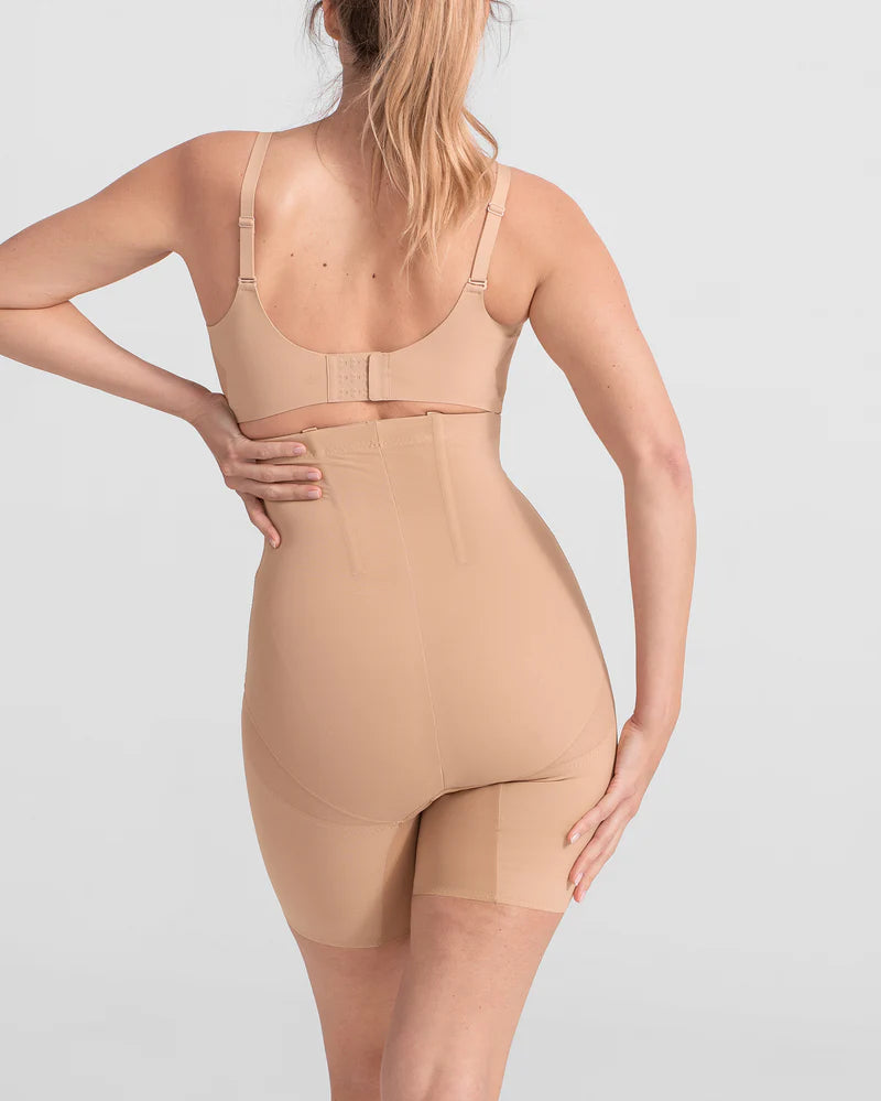 High-Waist Cross Shorts