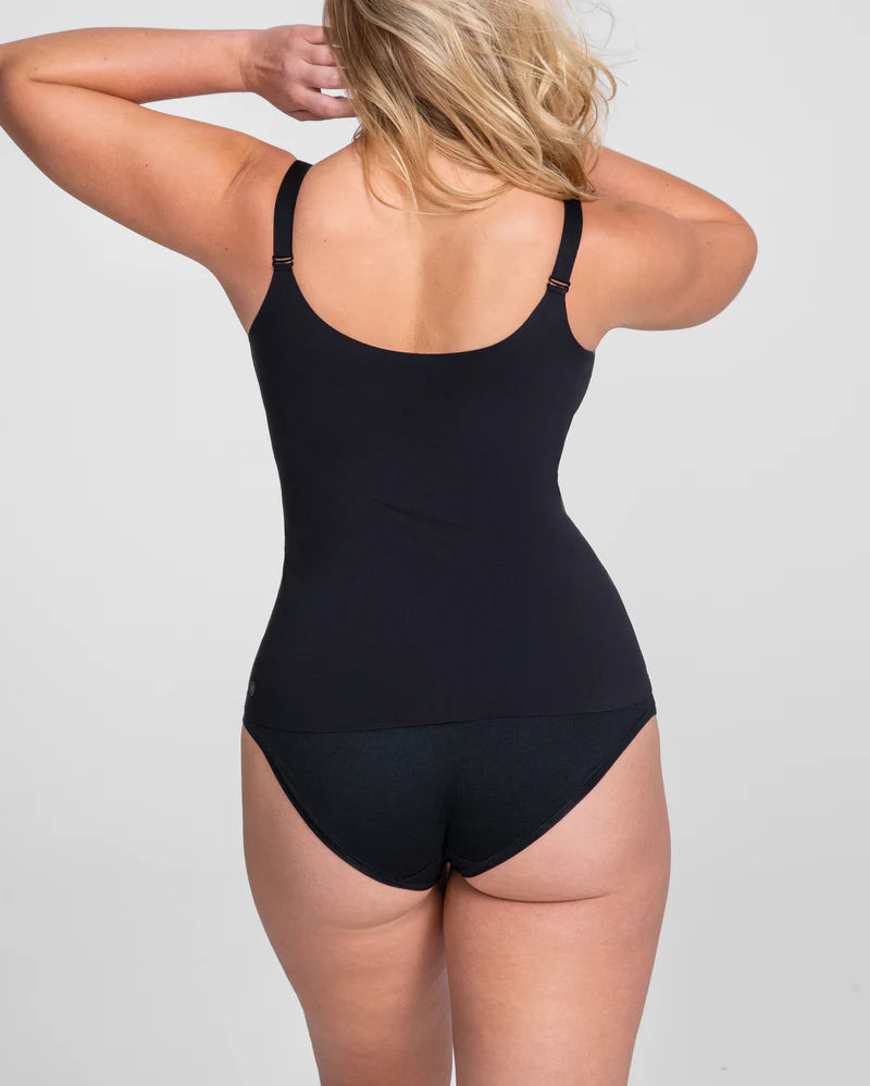 Nahtloses Kompressions-Top mit Mesh-Details