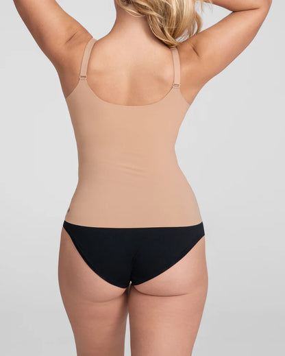 Nahtloses Kompressions-Top mit Mesh-Details