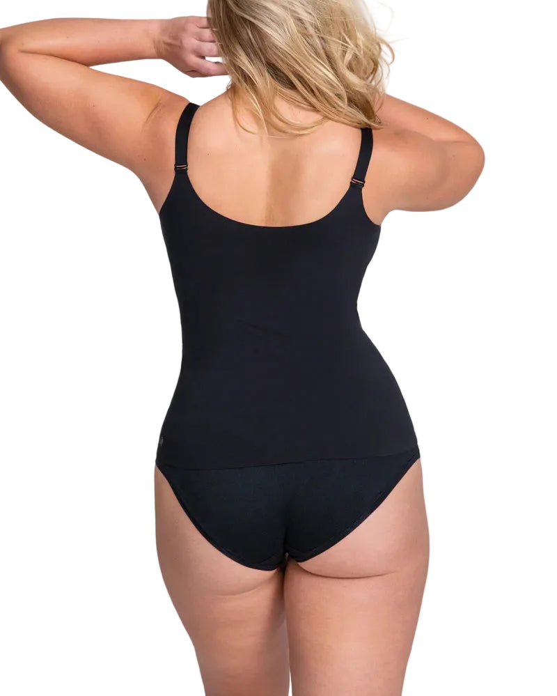 Nahtloses Kompressions-Top mit Mesh-Details