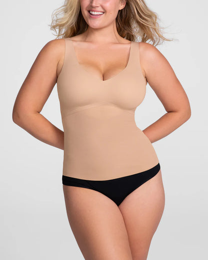 Nahtloses Kompressions-Top mit Mesh-Details